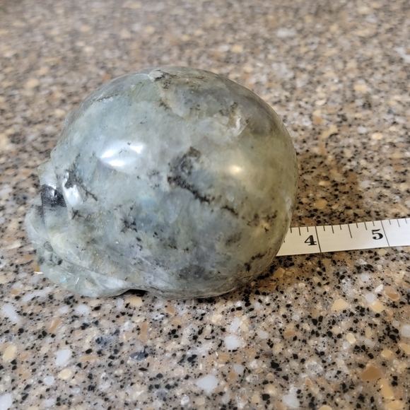 Labradorite Skull - Picture 4 of 6